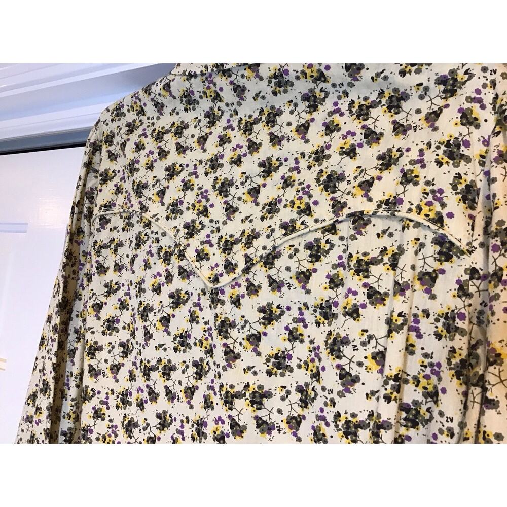Zadig & Voltaire Trissy Mix Cotton Shirt Sz S 2020 Runway Collection Designer - Picture 5 of 12
